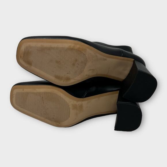 Nordstrom Rack Naja Faux Leather Ankle Bootie Size 7 - Picture 4 of 7